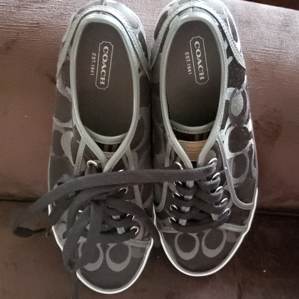 Coach Dee 24CM Optic C Tennis Shoe size 8 - Picture 2 of 4